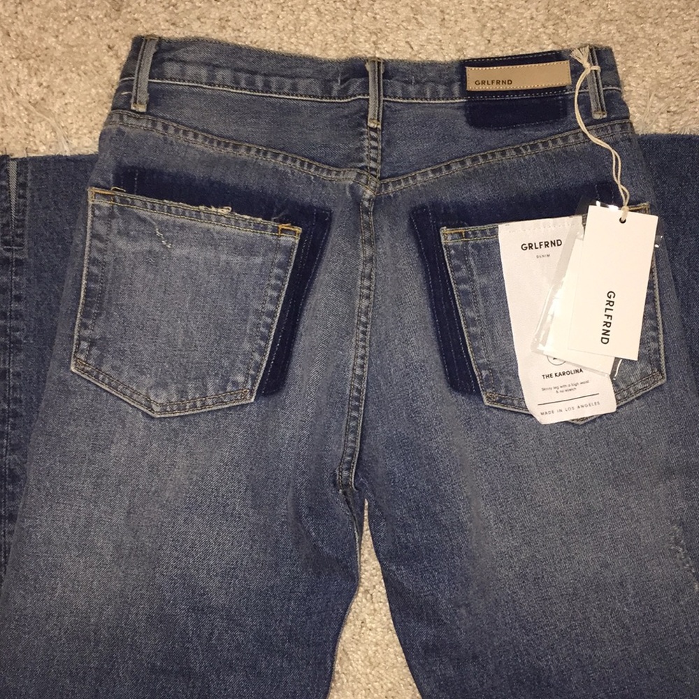 Sold ❗️NWT GRLFRND The Karolina High Rise Jeans 27